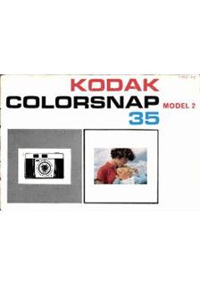 Kodak Colorsnap 35-2 manual. Camera Instructions.